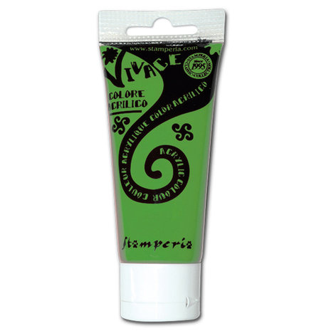 Stamperia Vivace Acrylic Paint 60ml Bright Dark Green (KAB12) (DISCONTINUED)