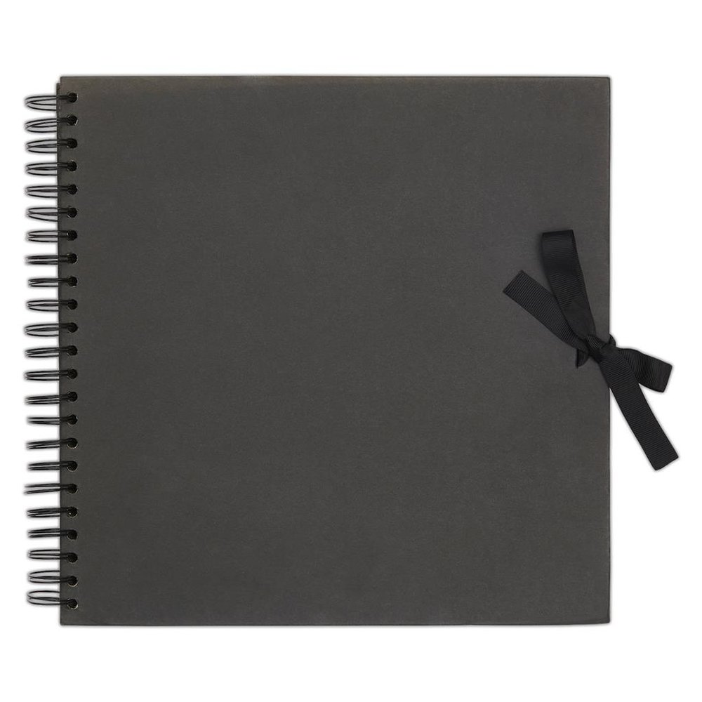 Papermania 12 x12 Inch Scrapbook Black (PMA 101403)