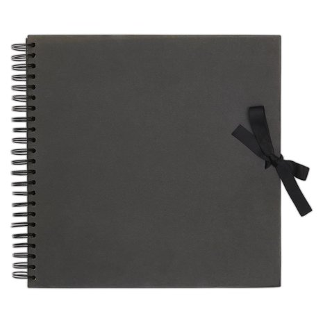 Papermania 12 x12 Inch Scrapbook Black (PMA 101403)