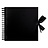Papermania 8 x8 Inch Scrapbook Black (PMA 101404)