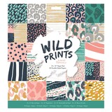 Papermania Wild Prints 12x12 Inch Paper Pad (PMA 160512) (DISCONTINUED)
