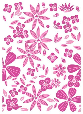 Crafter's Companion Spring Display A6 Background Layering Stamps (CC-ST-CA-BKSPR) (OUTLET)