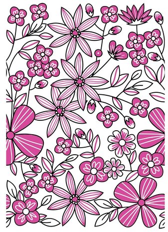 Crafter's Companion Spring Display A6 Background Layering Stamps (CC-ST-CA-BKSPR) (OUTLET)