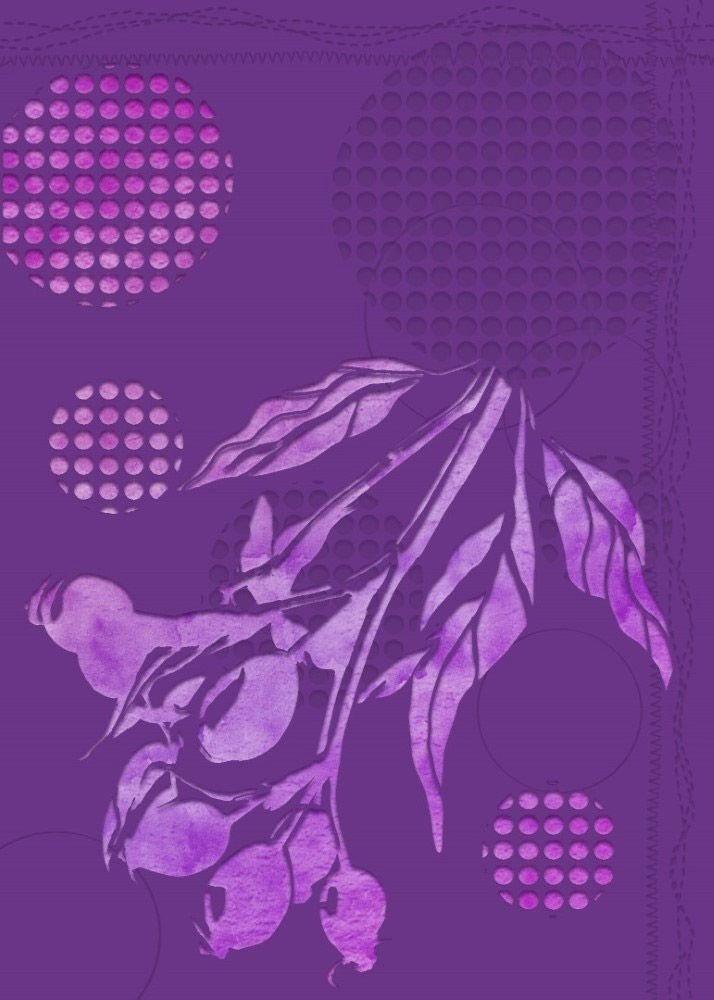 Gemini Rose Hip 3D 5x7 Embossing Folder & Stencil (GEM-EF5-3D-ROHI) (DISCONTINUED)