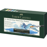 Faber Castell Watercolour Markers Albrecht Dürer Box (5pcs) (FC-160305) (DISCONTINUED)