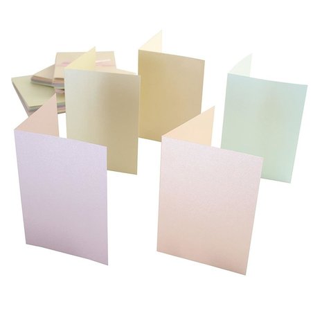 Anita's A6 Cards & Envelopes Pastel Pearlescent (50pk) (ANT 1511010) Anita's A6 Cards & Envelopes Pastel Pearlescent (50pk) (ANT 1511010)