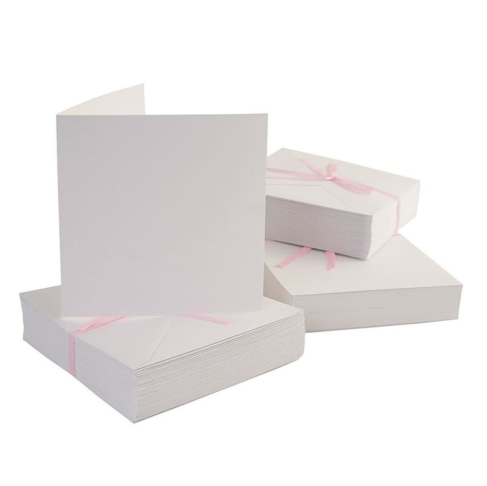 Anita's Square Cards & Envelopes White (100pk) (ANT 1512000) Anita's Square Cards & Envelopes White (100pk) (ANT 1512000)