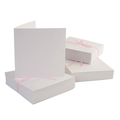 Anita's Square Cards & Envelopes White (100pk) (ANT 1512000) Anita's Square Cards & Envelopes White (100pk) (ANT 1512000)
