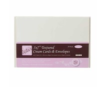 Anita's 5x7 Inch Cards & Envelopes Textured Cream (20pk) (ANT 1512101)