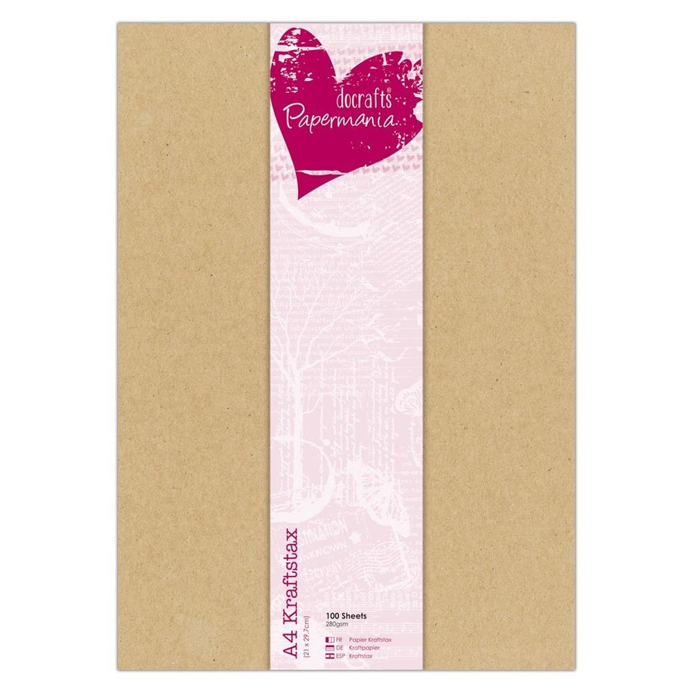 Papermania A4 Kraftstax (100pk) (PMA 160609) Papermania A4 Kraftstax (100pk) (PMA 160609)