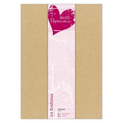 Papermania A4 Kraftstax (100pk) (PMA 160609) Papermania A4 Kraftstax (100pk) (PMA 160609)