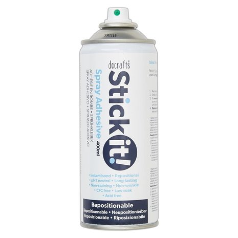 Stick It! Repositionable Spray Adhesive (400ml) (STI 101510)