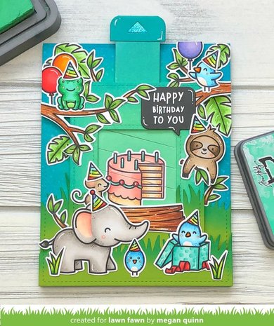 Lawn Fawn Birthday Before 'n Afters Clear Stamps (LF1958) (DISCONTINUED) Lawn Fawn Birthday Before 'n Afters Clear Stamps (LF1958) (DISCONTINUED)