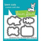 Lawn Fawn Say What? Pets Dies (LF1963) (OUTLET)