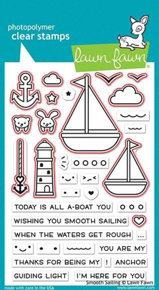 Lawn Fawn Smooth Sailing Clear Stamps (LF1965) (OUTLET) Lawn Fawn Smooth Sailing Clear Stamps (LF1965) (OUTLET)