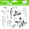 Aladine Tropical Birds Clear Stamps (04233) (OUTLET) Aladine Tropical Birds Clear Stamps (04233) (OUTLET)
