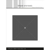 Simple and Basic Thin Frames Square Die (SBD039) (OUTLET)