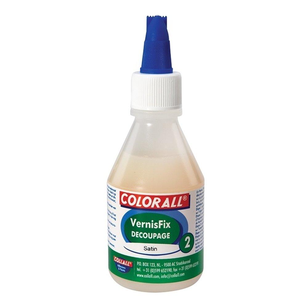 Collall Decoupage Varnish Glossy 100ml (COLVDW100GL) (DISCONTINUED) Collall Decoupage Varnish Glossy 100ml (COLVDW100GL) (DISCONTINUED)