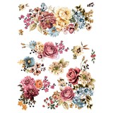 Re-Design with Prima Ruby Rose 25x30 Inch Decor Transfers (640286)