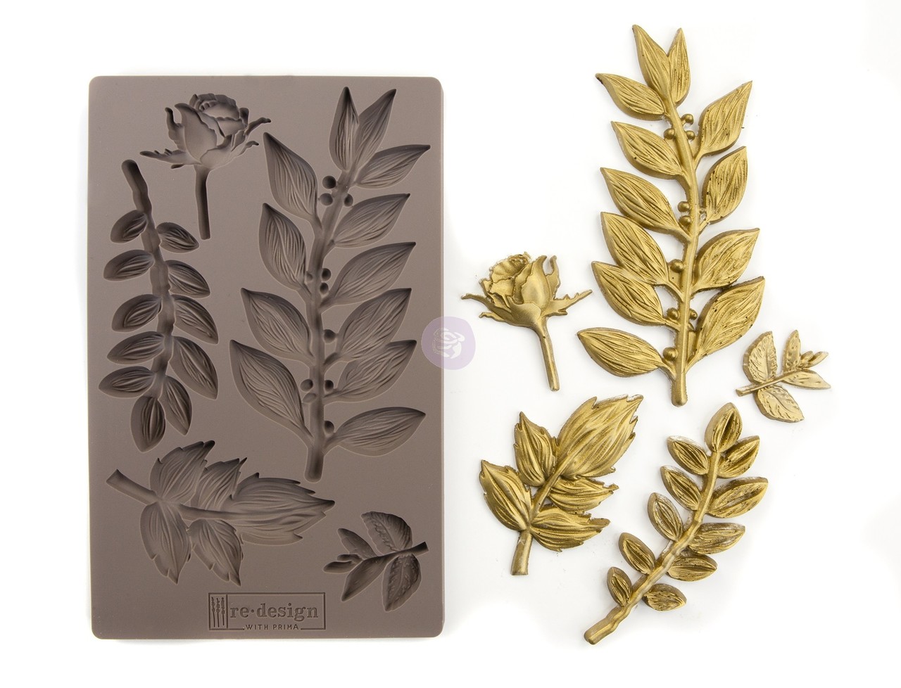 Re-Design with Prima Leafy Blossom 5x8 Inch Mould (635756) Re-Design with Prima Leafy Blossom 5x8 Inch Mould (635756)