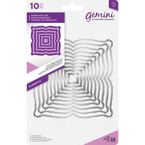 Gemini Torn Edge Square 2 Elements Dies (GEM-MD-ELE-TESQ2) (DISCONTINUED) Gemini Torn Edge Square 2 Elements Dies (GEM-MD-ELE-TESQ2) (DISCONTINUED)