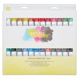 Docrafts Acrylic Paint Set 12ml (24pk) (DOA 551001) (DISCONTINUED)