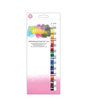 Docrafts Watercolour Paint Set 12ml (12pk) (DOA 551004)