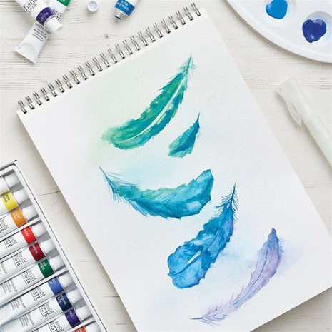 Docrafts Watercolour Paint Set 12ml (12pk) (DOA 551004)