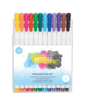 Docrafts Fine Liner Pen Set (12pk) (DOA 851105) (DISCONTINUED) Docrafts Fine Liner Pen Set (12pk) (DOA 851105) (DISCONTINUED)