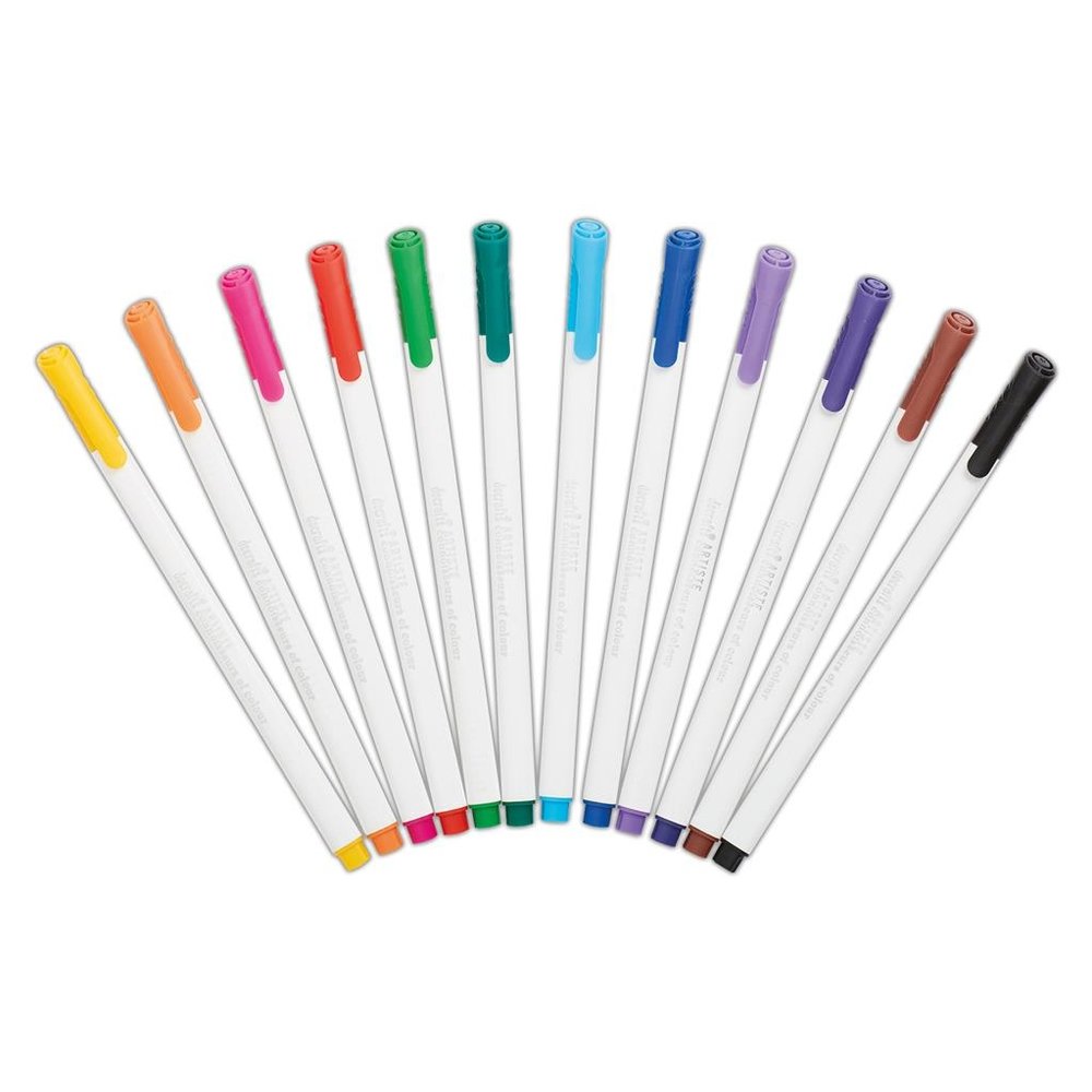 Docrafts Fine Liner Pen Set (12pk) (DOA 851105) (DISCONTINUED) Docrafts Fine Liner Pen Set (12pk) (DOA 851105) (DISCONTINUED)