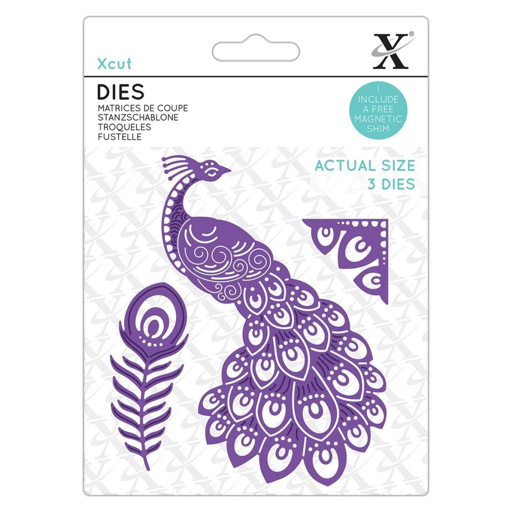 Xcut Dies Ornate Peacock (XCU 503478) (OUTLET) Xcut Dies Ornate Peacock (XCU 503478) (OUTLET)