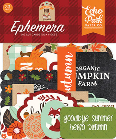 Echo Park My Favorite Fall Ephemera (MFF187024) (DISCONTINUED) Echo Park My Favorite Fall Ephemera (MFF187024) (DISCONTINUED)