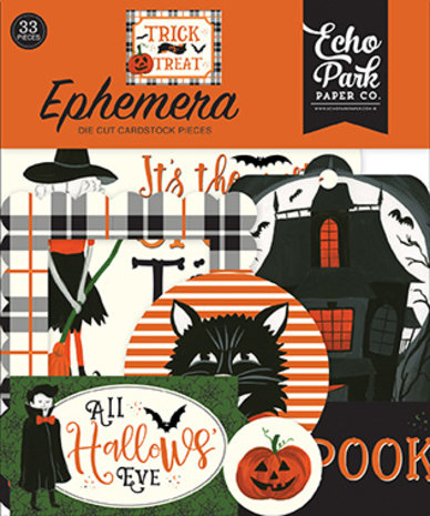 Echo Park Trick or Treat Ephemera (TT186024) (OUTLET)