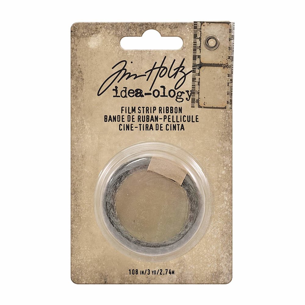 Idea-ology Tim Holtz Filmstrip Ribbon (3yards) (TH92820) Idea-ology Tim Holtz Filmstrip Ribbon (3yards) (TH92820)