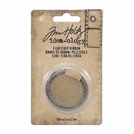 Idea-ology Tim Holtz Filmstrip Ribbon (3yards) (TH92820) Idea-ology Tim Holtz Filmstrip Ribbon (3yards) (TH92820)