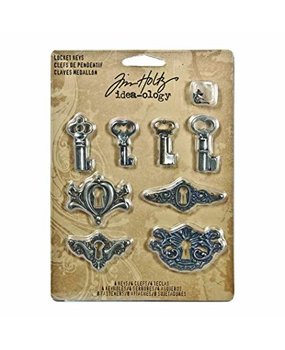 Idea-ology Tim Holtz Locket Keys (TH92822) (DISCONTINUED)