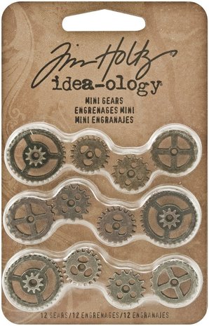 Idea-ology Tim Holtz Mini Gears (12pcs) (TH93012) Idea-ology Tim Holtz Mini Gears (12pcs) (TH93012)