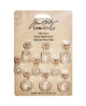 Idea-ology Tim Holtz Tiny Vials (9pcs) (TH93201)