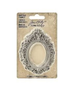 Idea-ology Tim Holtz Baroque Frames (2pcs) (TH93267)