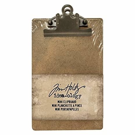 Idea-ology Tim Holtz Mini Clipboard (TH93278) Idea-ology Tim Holtz Mini Clipboard (TH93278)