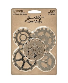 Idea-ology Tim Holtz Gadget Gears (5pcs) (TH93297)