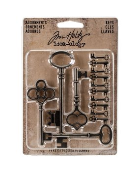 Idea-ology Tim Holtz Adornments Keys (14pcs) (TH93321)