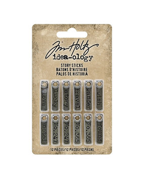 Idea-ology Tim Holtz Story Sticks (12pcs) (TH93680)