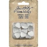 Idea-ology Tim Holtz Gumdrop Hearts (15pcs) (TH93681) (DISCONTINUED)