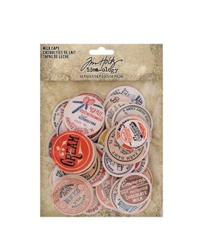 Idea-ology Tim Holtz Milk Caps (50pcs) (TH93684)