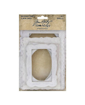 Idea-ology Tim Holtz Baseboard Frames Lace (6pcs) (TH93786)