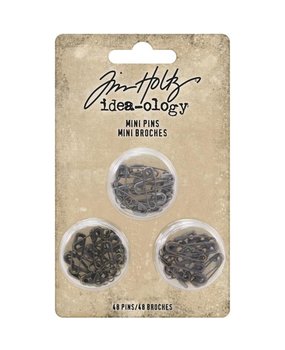 Idea-ology Tim Holtz Mini Pins (48pcs) (TH93790)