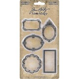 Idea-ology Tim Holtz Adornments Deco Frames (5pcs) (TH93792)
