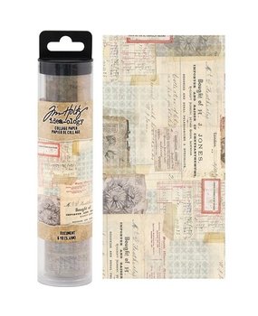 Idea-ology Tim Holtz Collage Paper Document (6yards) (TH93951)