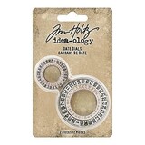 Idea-ology Tim Holtz Date Dials (2pcs) (TH93953) (DISCONTINUED)